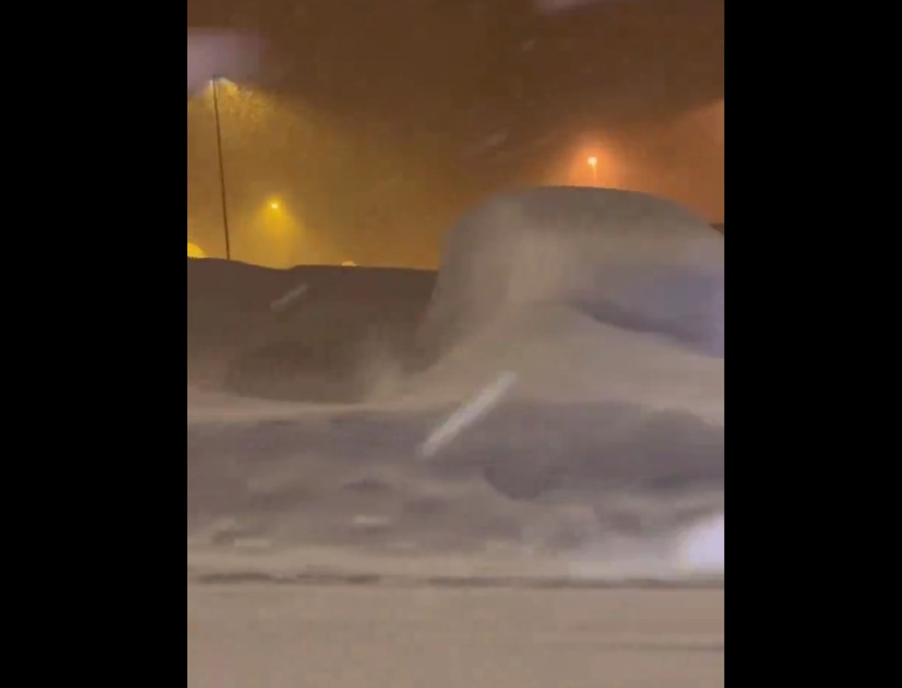 Ninsori în Italia. Precipitațiile abundente au cauzat pene de curent, iar traficul a fost blocat