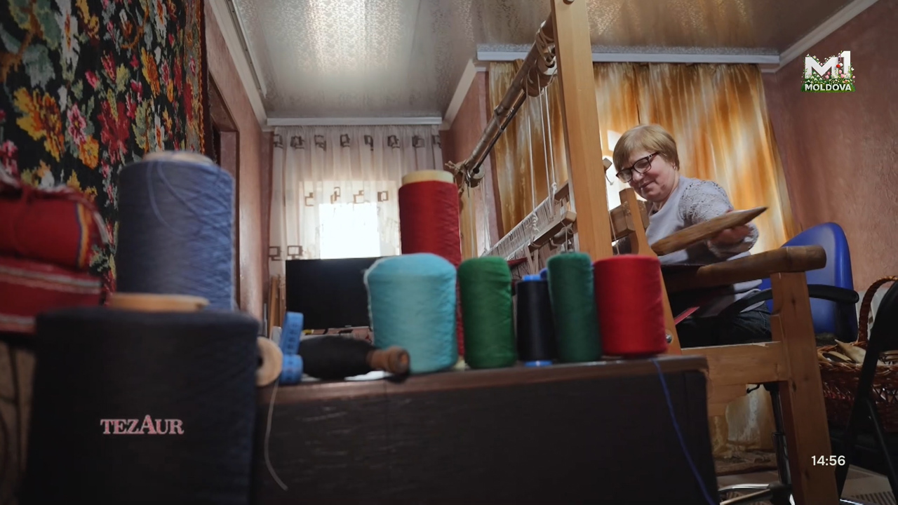 „Tezaur” din 8 martie 2026 // Pasiunea pentru țesut a Svetlanei Paladi