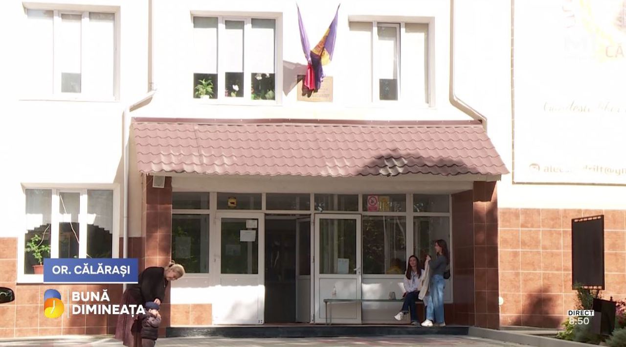 Renovated courtyard of "Vasile Alecsandri" Lyceum in Călărași welcomes all visitors