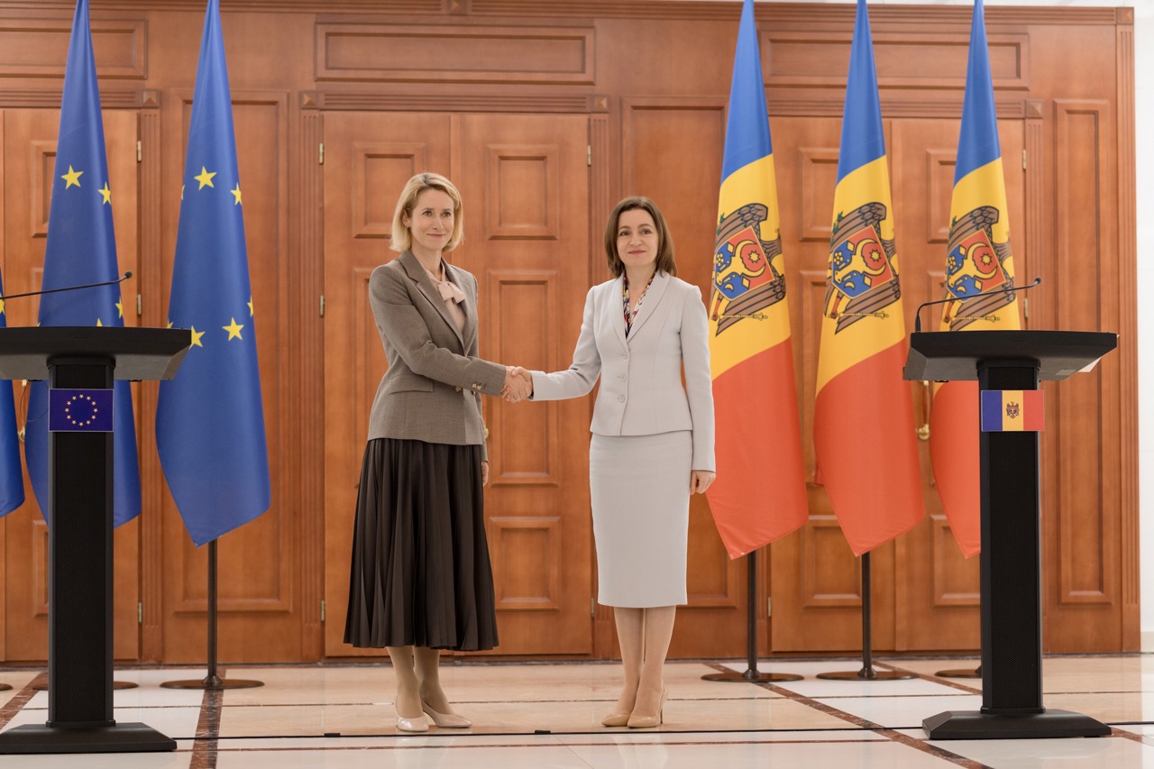 „Fereastră de oportunitate” pentru aderarea la UE. Kaja Kallas, la Chișinău: „Vrem să avansăm cât mai rapid negocierile”