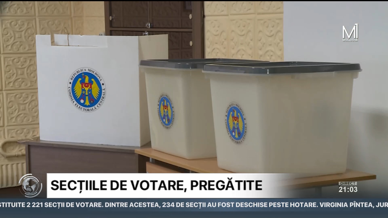 Secțiile de votare, pregătite//Cei mai buni în agricultură//Un nou schimb de prizonieri