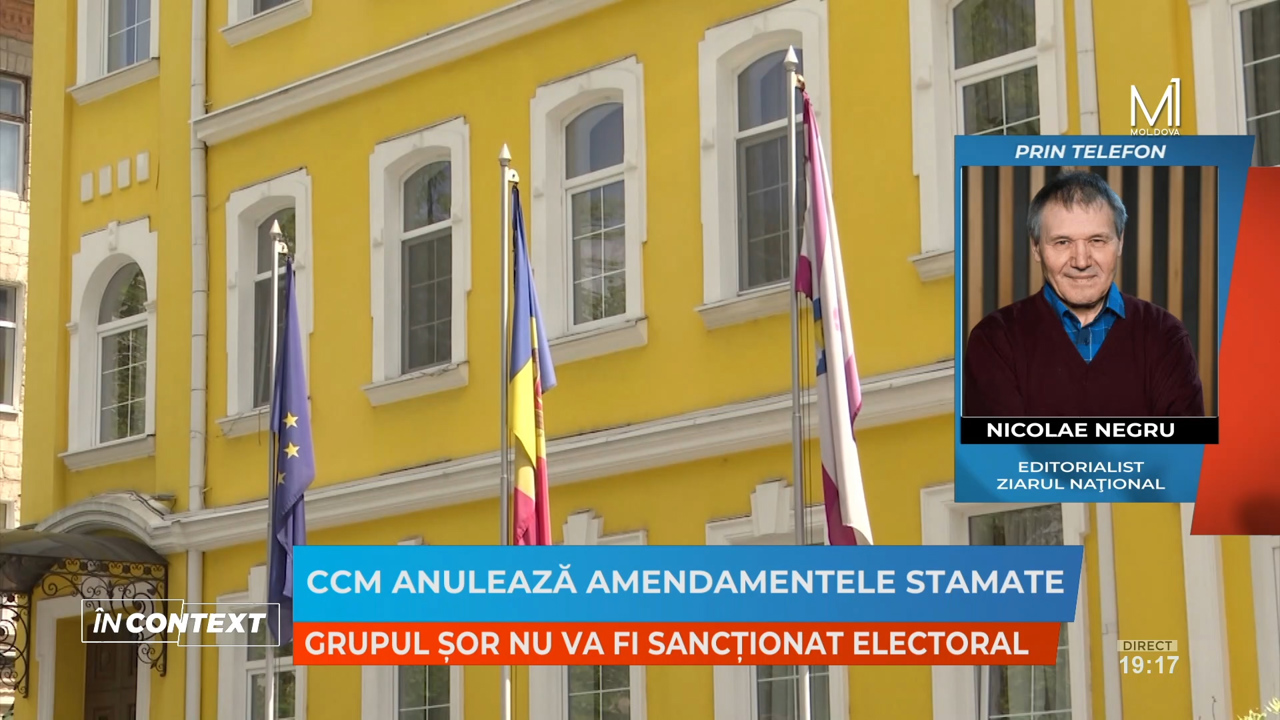 Interviu ÎN CONTEXT// Nicolae Negru: Deciziile demonstrează că Curtea Constituțională nu este controlată politic