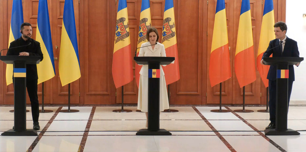 Maia Sandu, după ce drone rusești au survolat spațiul aerian al R. Moldova de Ziua Independenței: „Nu ne vom lăsa intimidați”