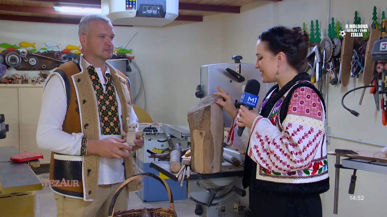 „Tezaur” din 9 noiembrie 2025 // Maestrul jucăriilor din lemn