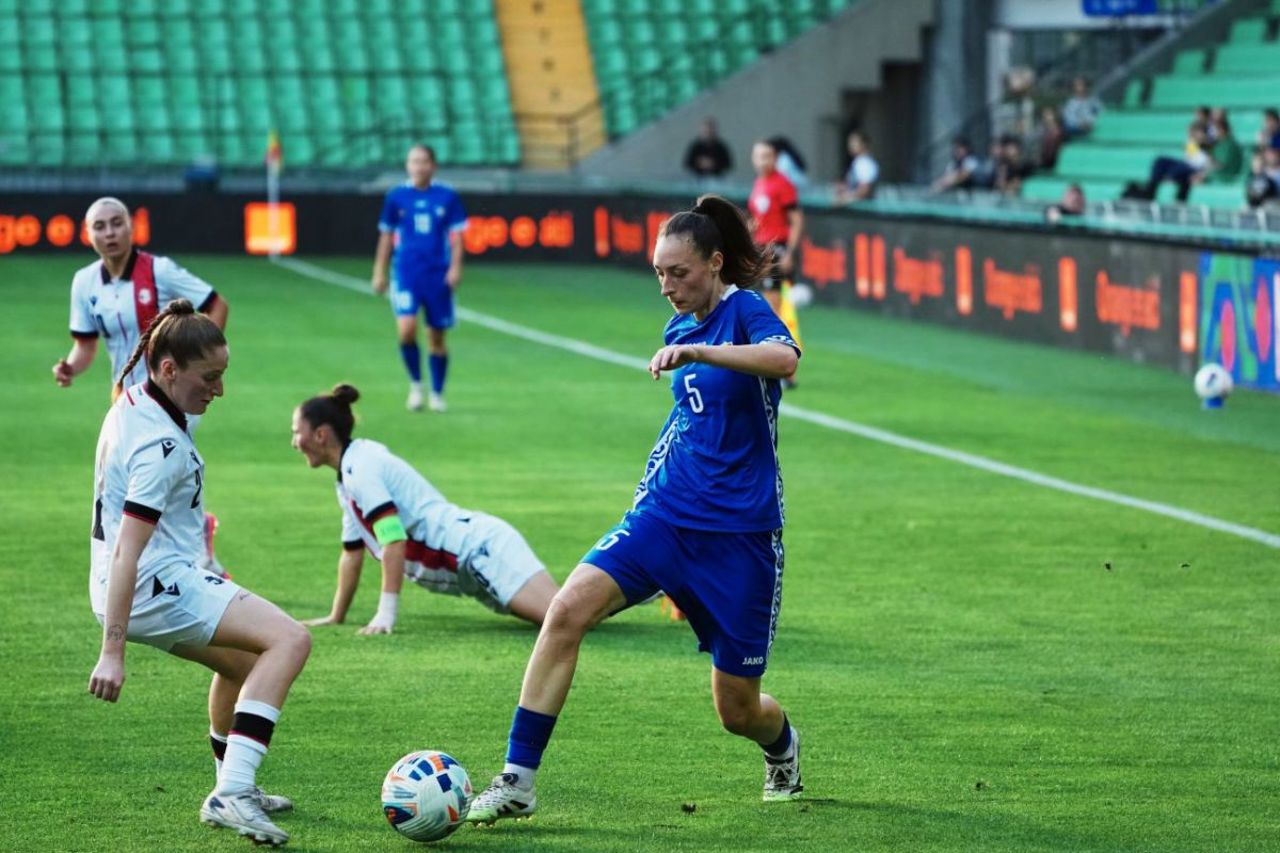 Fotbal feminin: Republica Moldova a fost învinsă de Georgia 