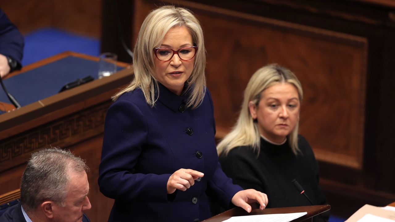 Michelle O’Neill becomes first nationalist to lead Northern Ireland government