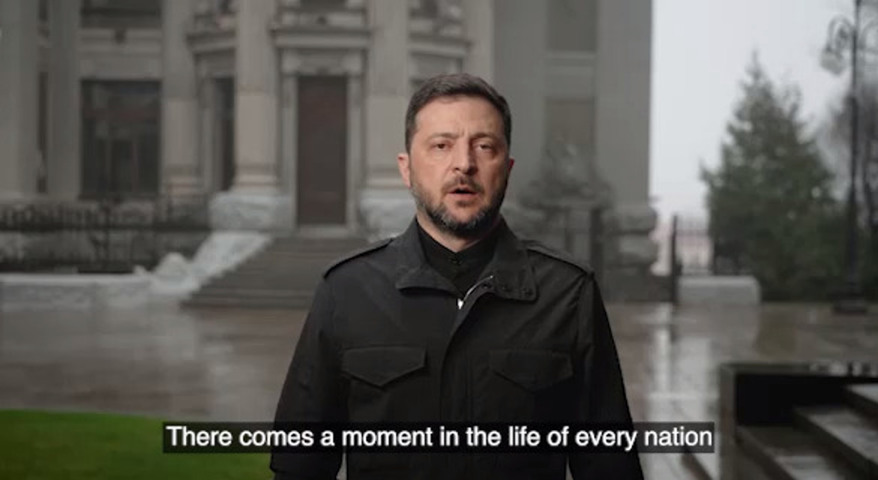 „Unul dintre cele mai grele momente din istoria Ucrainei”: mesajul lui Zelenski către națiune