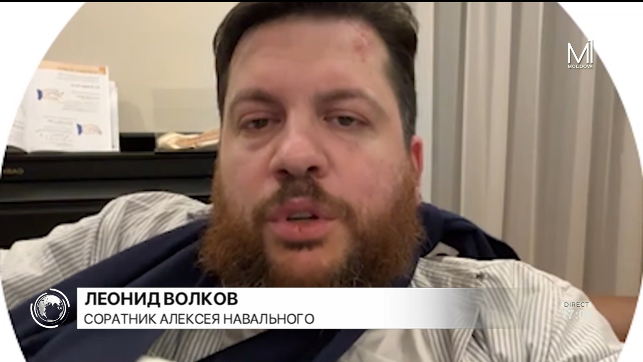 На соратника Алексея Навального Леонида Волкова в Вильнюсе было ...