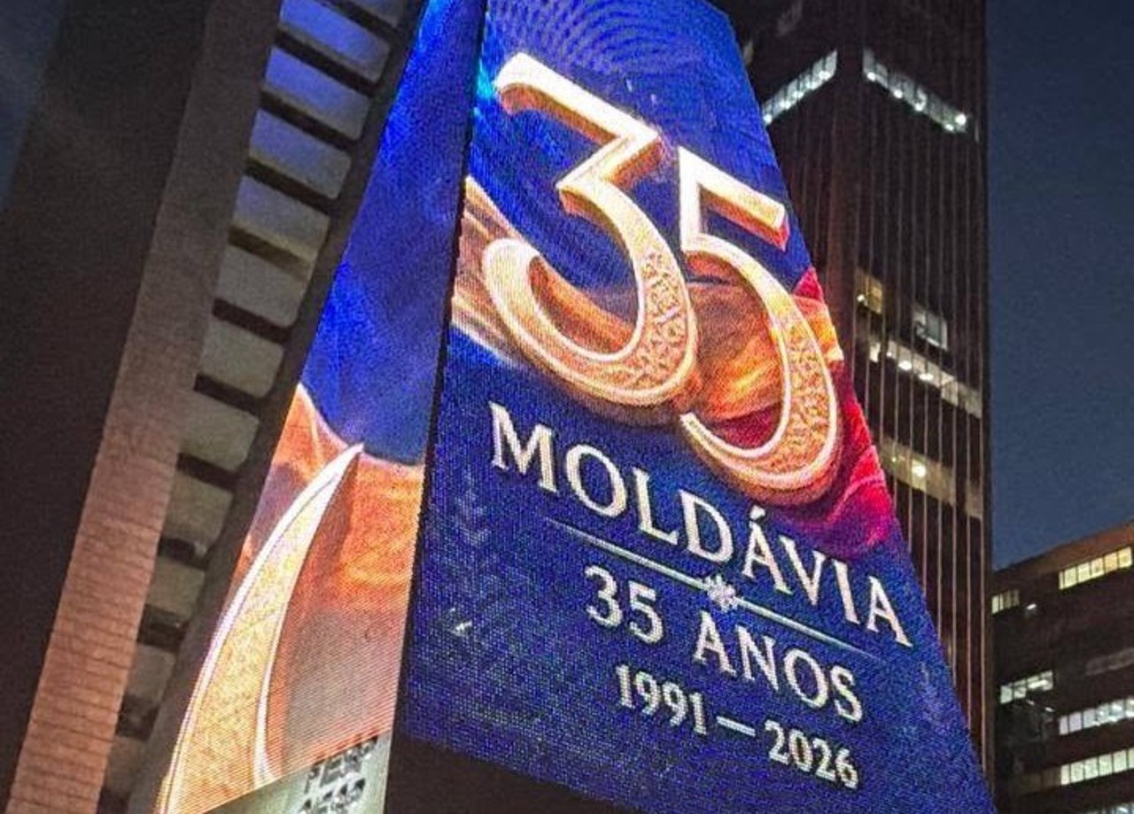 Ziua Independenței, marcată la mii de kilometri de casă: R. Moldova, pe un ecran gigant în Brazilia