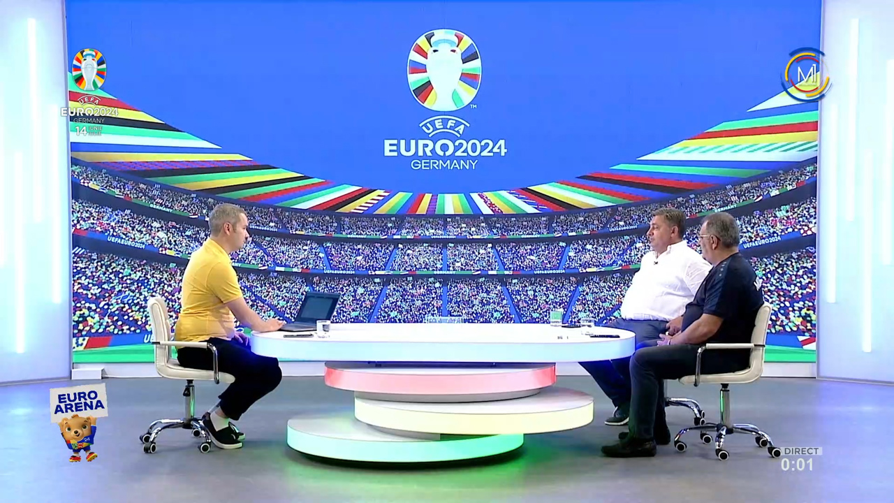 „EURO ARENA” din 22.06.2024. Invitați: Ștefan Stoica, Veaceslav Pîslari//Belgia-România