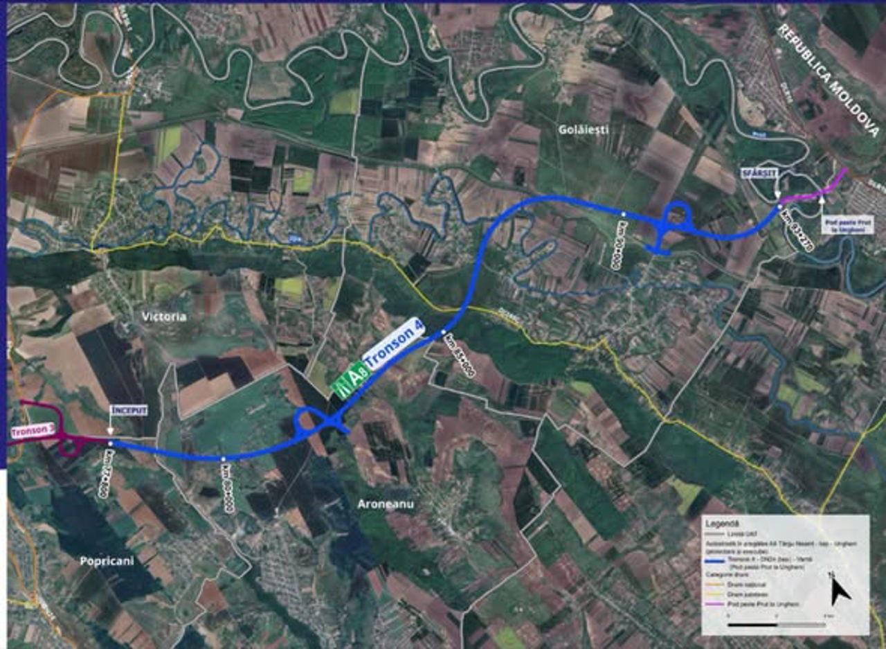 Cinci kilometri de Autostradă a Unirii, pe teritoriul R. Moldova. Ilie Bolojan: „O legătură mai puternică între România și R. Moldova”