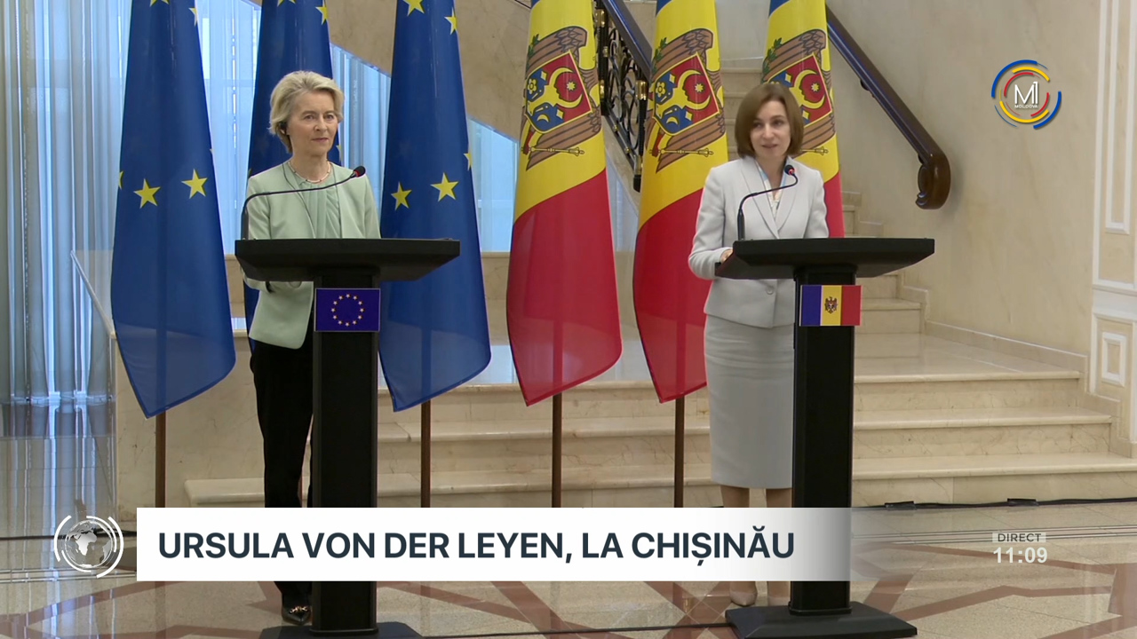 Ursula Von Der Leyen, la Chișinău / 10.10.2024