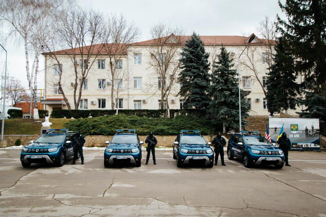 US Government Donation: Border Police receive four modern intervention vehicles