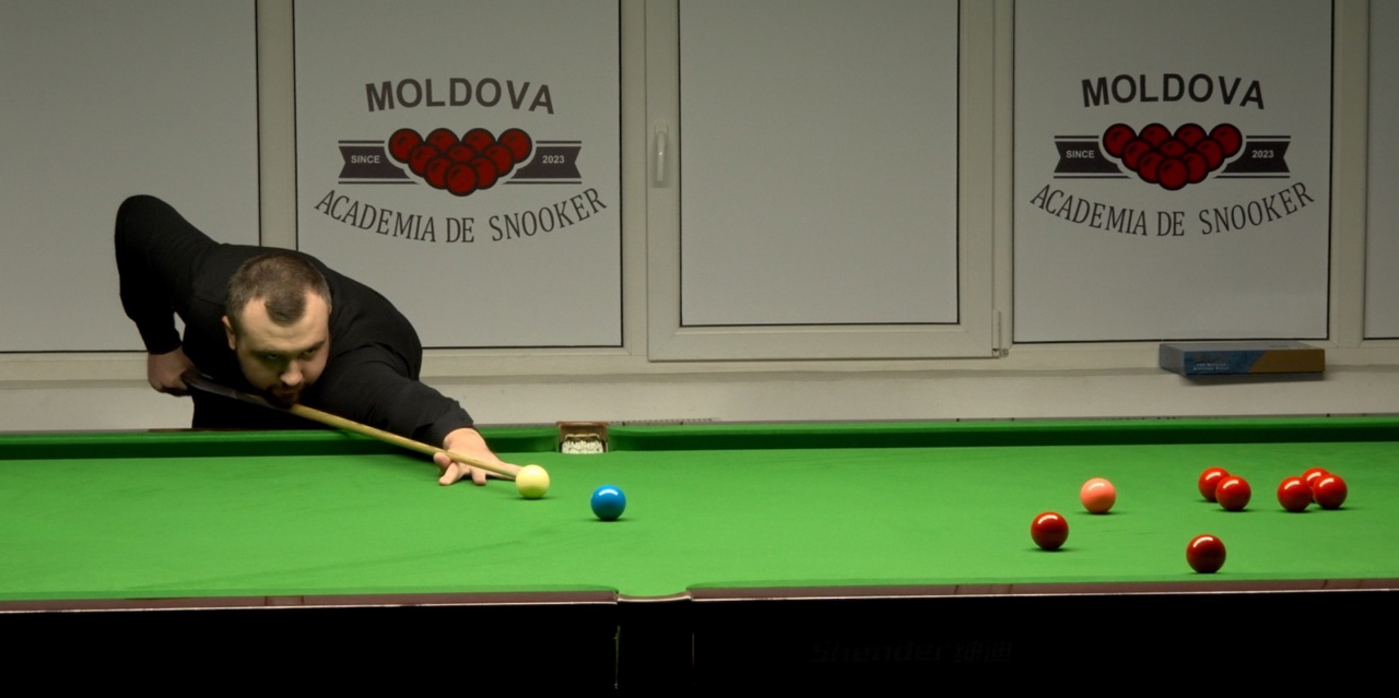 Snooker în Republica Moldova. Andrei Ciobanu a devenit campion național