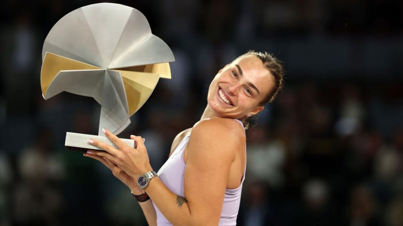 Arina Sabalenka e "regina" Madridului! Tenismena a cucerit trofeul la turneul WTA din capitala Spaniei