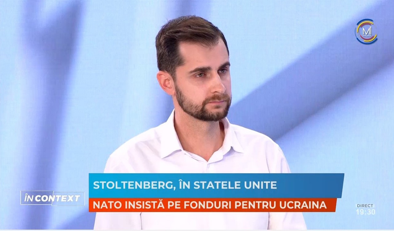 Interviu ÎN CONTEXT// Grigore Guzun: Prioritatea șefului NATO este pachetul militar de sprijin oferit de SUA pentru Ucraina 