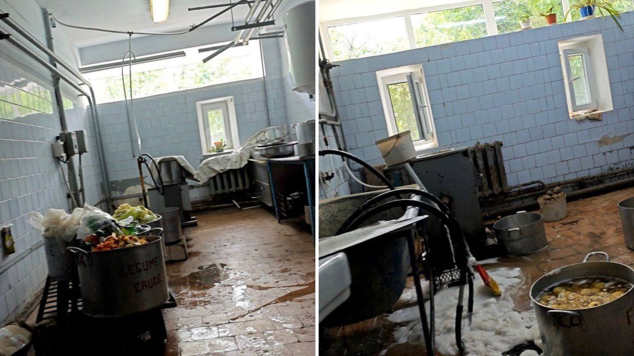 FOTO | Situație dezastruoasă la Spitalul Clinic Bălți: Fructele și legumele, prelucrate în condiții insalubre. Reacția Ministerului Sănătății