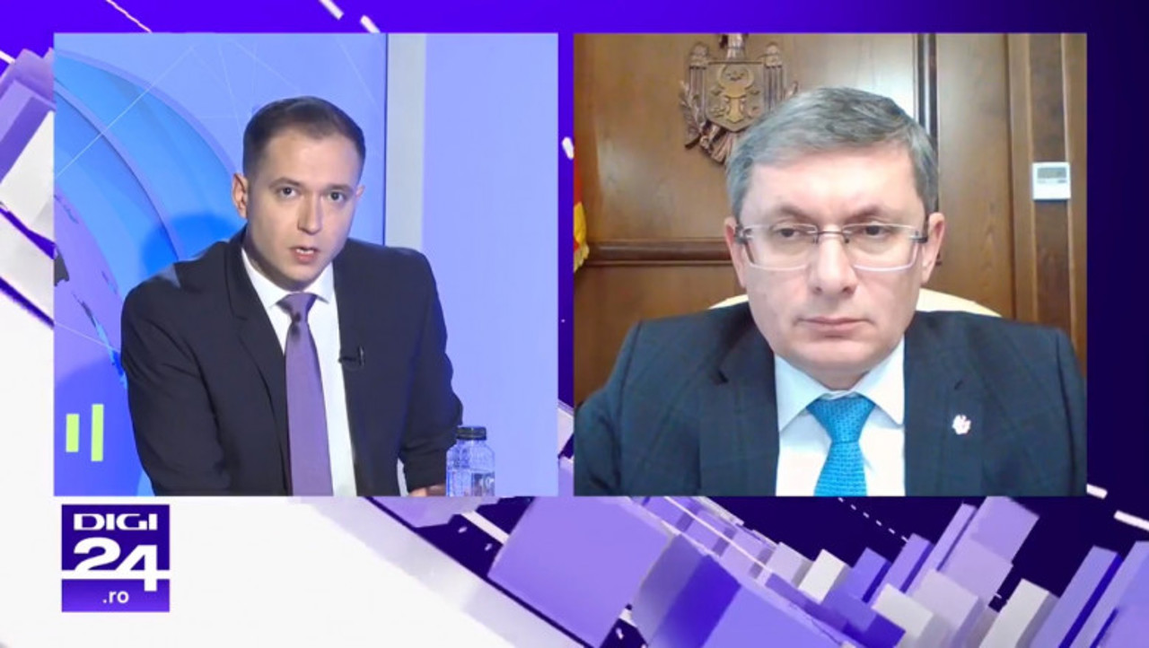 Igor Grosu, pentru Digi24.ro: „Putem spune că cunoaștem 100% ce bunuri ajung în Transnistria și ce se exportă. Și ăsta e un avantaj care trebuie folosit”