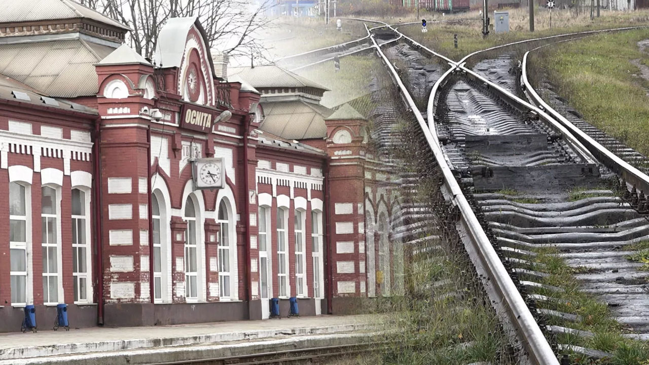 Упадок железной дороги в Окнице: по линии проходят всего около десяти грузовых составов