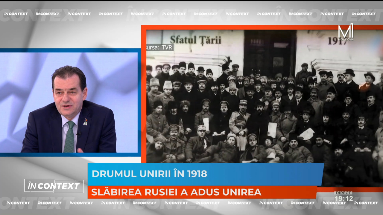 „În Context” din 27 martie 2023. 105 ani de la Unirea Basarabiei cu România 