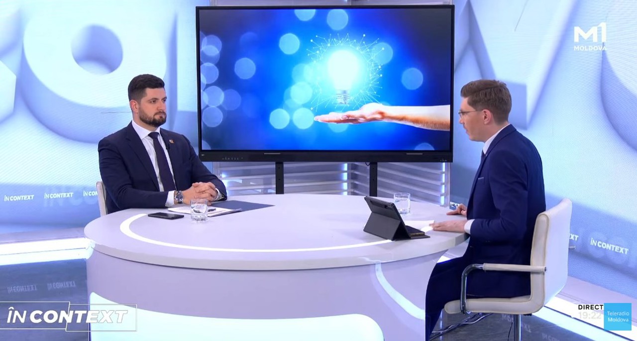 Dorin Junghietu, la Moldova 1: „Conexiunile suplimentare cu România au salvat stabilitatea energetică a R. Moldova”