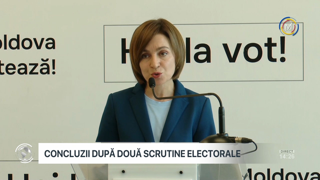 Conferință de presă susținută de candidata la funcția de președinte al Republicii Moldova, Maia Sandu