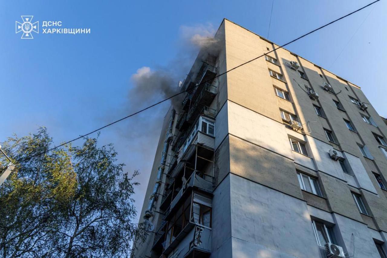 Российские беспилотники атаковали Харьков, Одессу и Киев: один погибший, десятки раненых