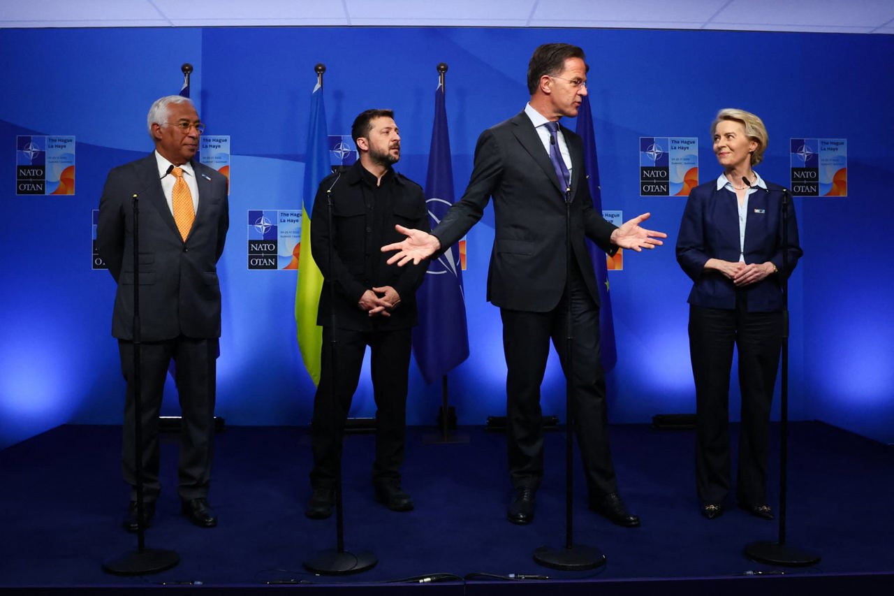 Zelenski și Trump se întâlnesc la Haga