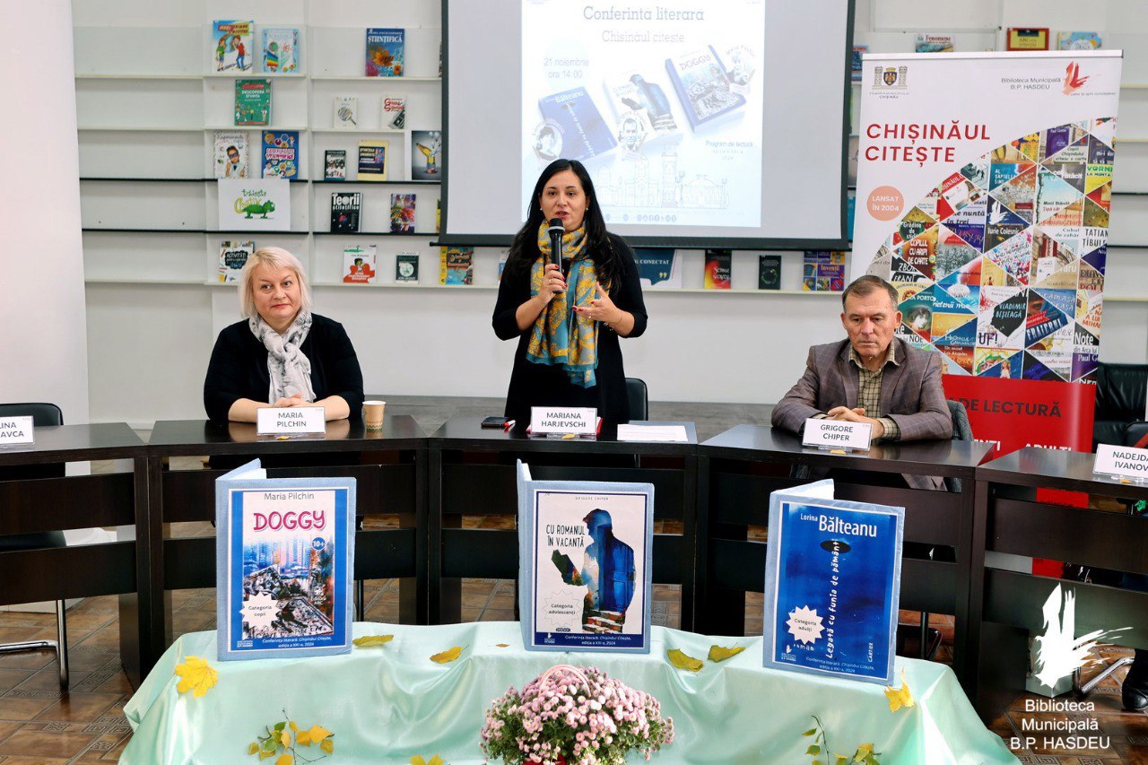 Books, readers, and dialogue: Chișinău's literary event highlights