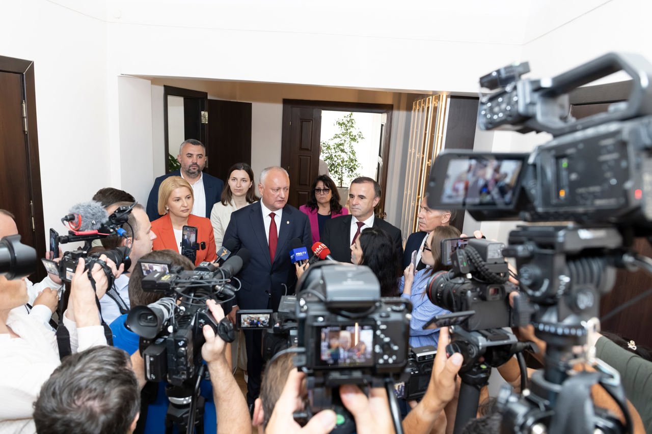 ELECTIONS 2025 // The Patriotic Bloc of Socialists, the Heart and Future of Moldova, registered by the CEC for the parliamentary elections on September 28
