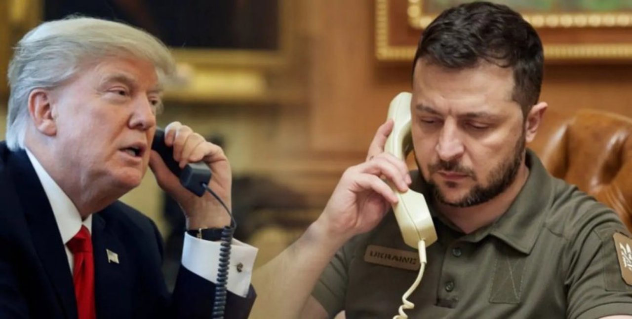 Zelenskyy and Trump discuss end to Ukraine war