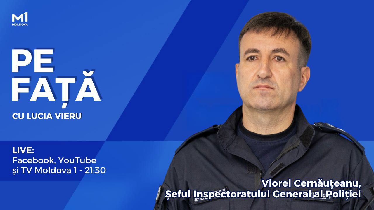 PE FAȚĂ revine pe micile ecrane cu un nou sezon. Șeful IGP, Viorel Cernăuțeanu, invitatul primei ediții