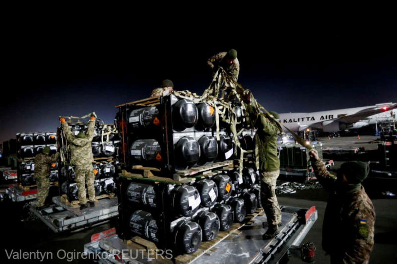 SUA anunță un nou ajutor militar de 600 de milioane de dolari pentru Ucraina