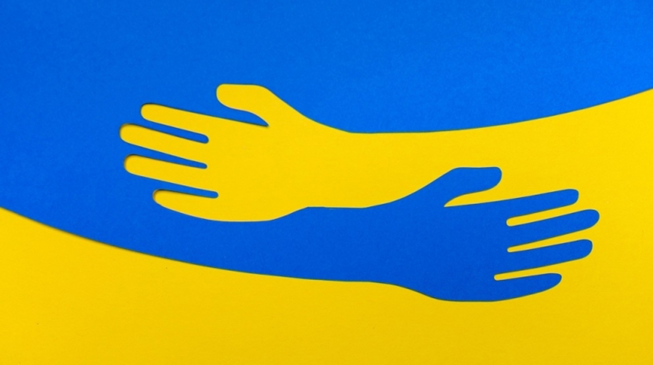 Солидарность с Украиной: В Кишинэу прошла акция в поддержку украинцев 