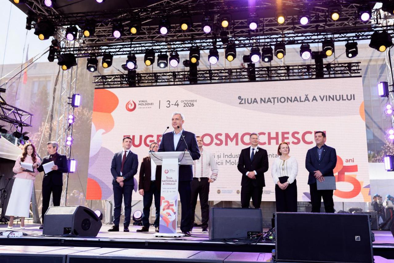 Recordul Guinness de la Chișinău ar putea deschide noi piețe pentru vinul moldovenesc. Osmochescu: „Trebuie să demonstrăm că putem și mai mult”