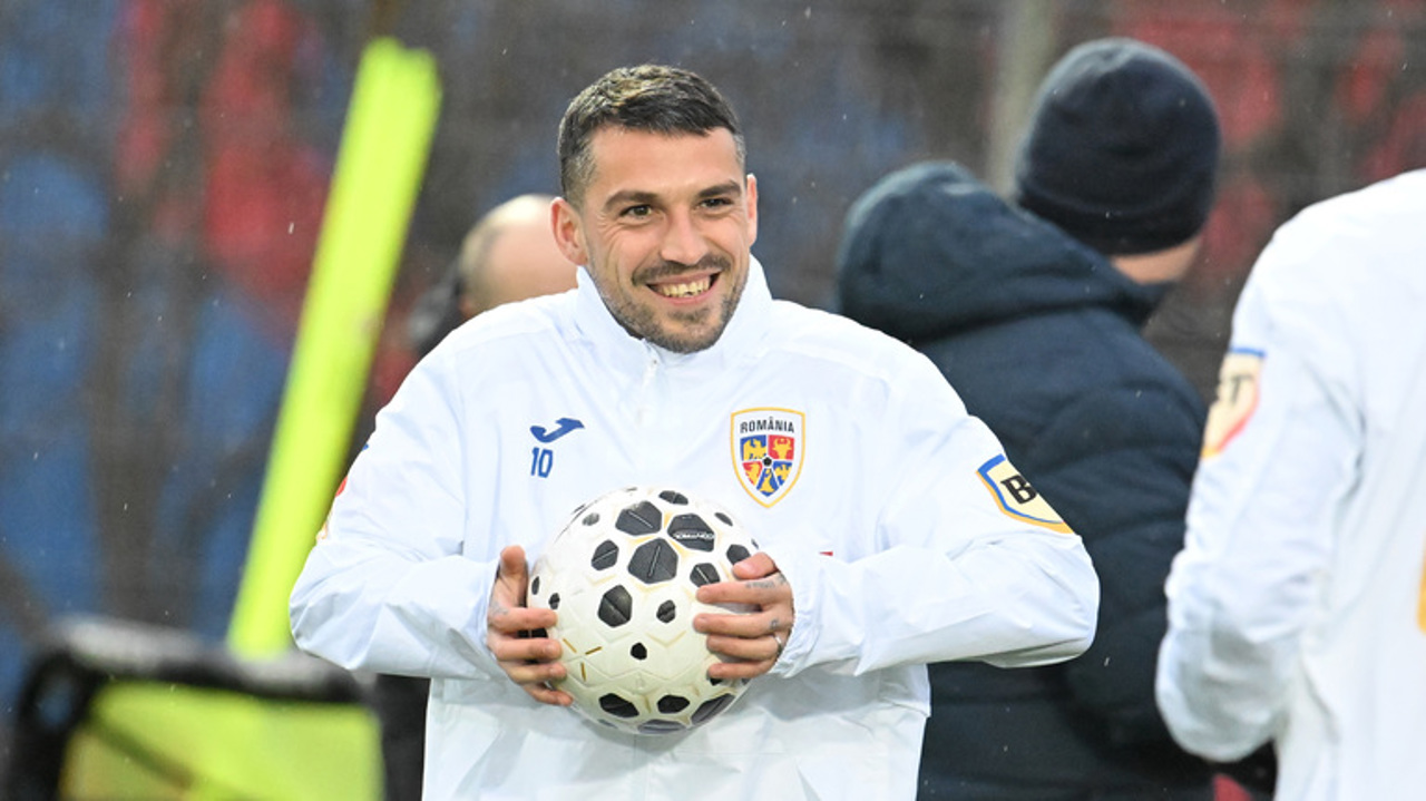 Promisiunea lui Stanciu: „Tricolorii” români vor juca cu mult devotament în meciul din deplasare cu Turcia