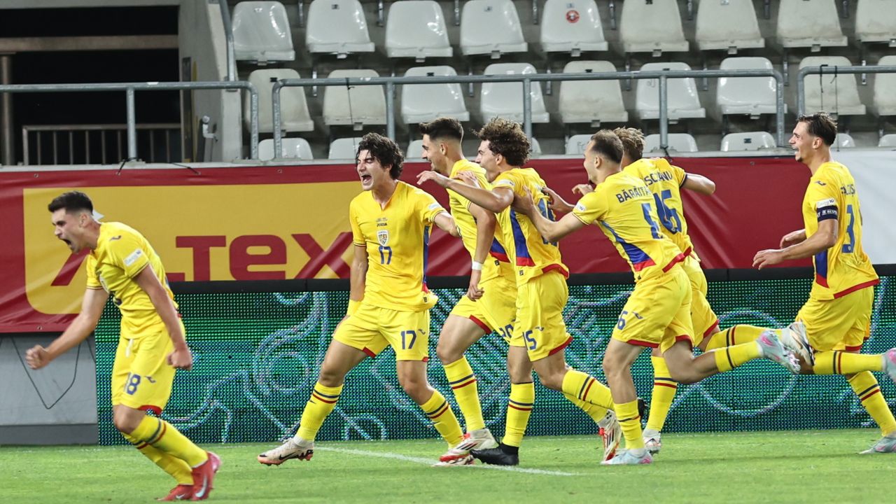 Viitorul sună bine: echipa națională de juniori a României „sub 19” ani a debutat cu dreptul la EURO 2025 