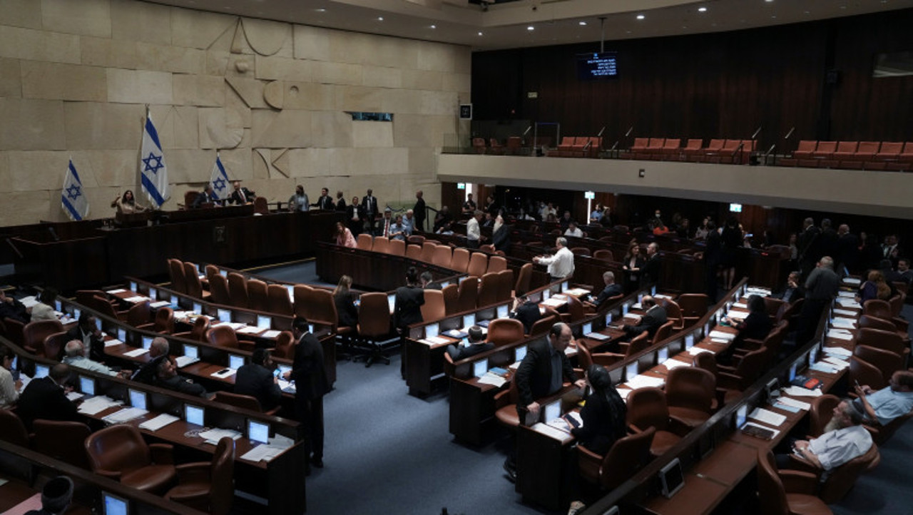  Parlamentul israelian a votat împotriva recunoașterii unilaterale a unui stat palestinian