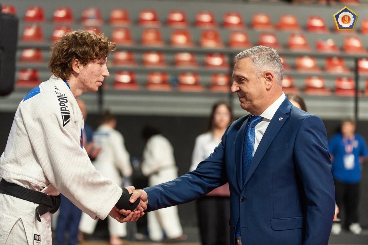 Judocanul Vladimir Iacomi a cucerit medalia de bronz la Cupa Europei de tineret