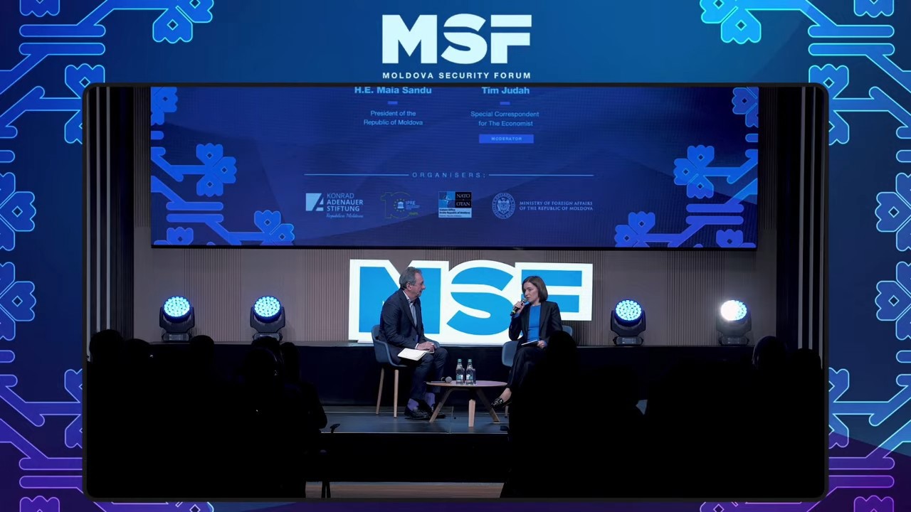 Security Forum 2025: “Russia failed to derail Moldova’s European path”