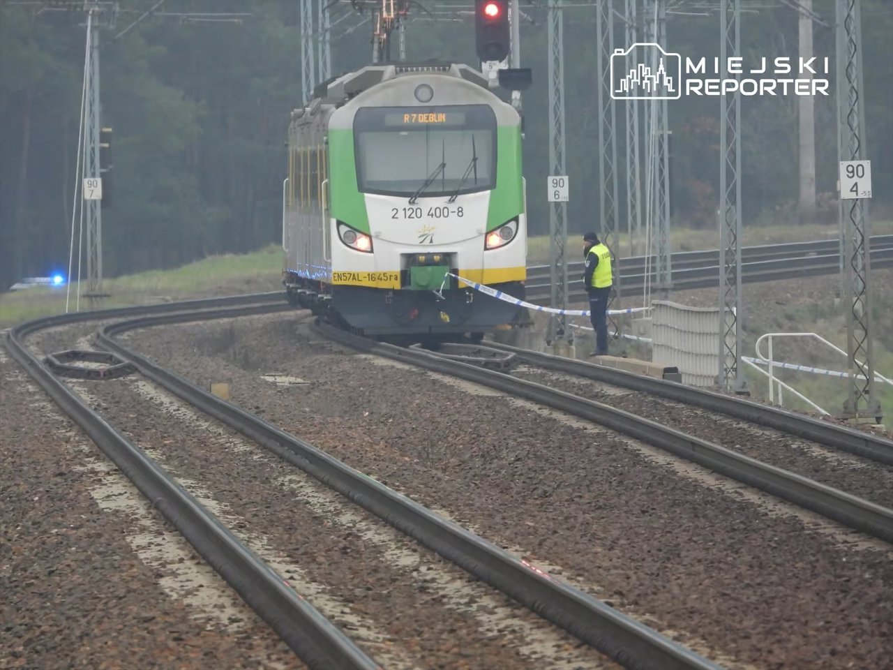 Cale ferată avariată lângă Varșovia: autoritățile poloneze nu exclud o diversiune