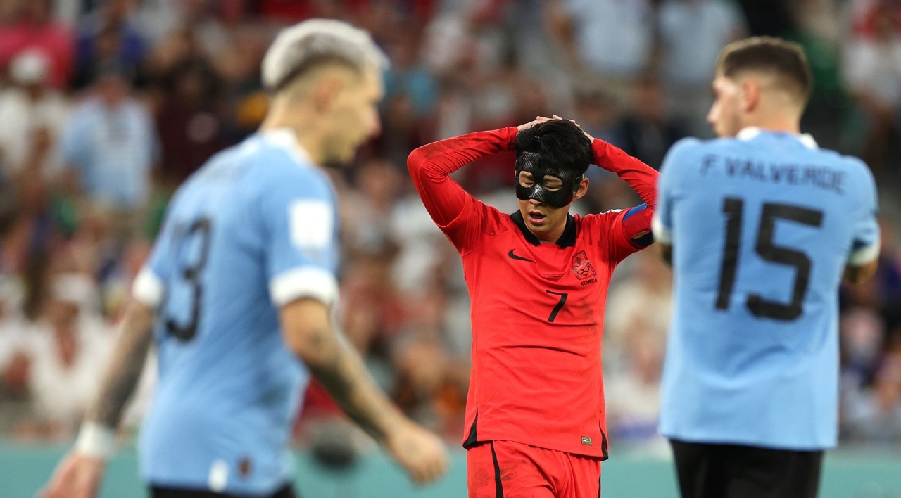 Fără goluri în meciul Uruguay – Coreea de Sud 