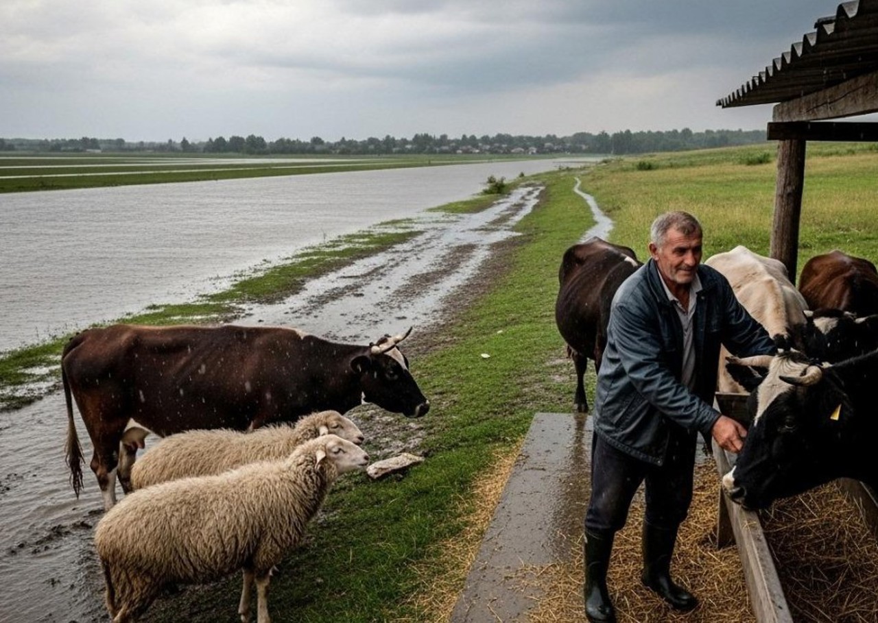 Îndemnul ANSA: protejați animalele în această perioadă cu risc de inundații