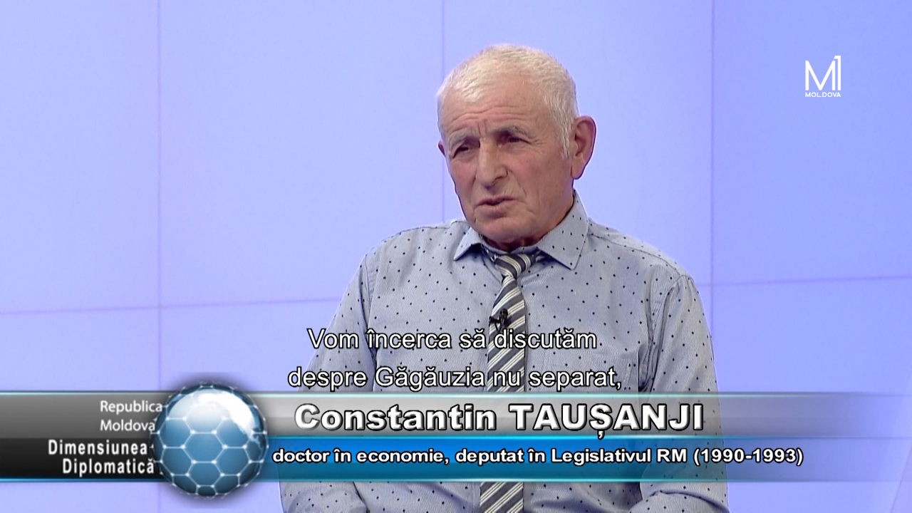 „Dimensiunea Diplomatică” // 08.12.2024 // Constantin Taușanji, doctor în economie, deputat în Legislativul R.M (1990 -1993)