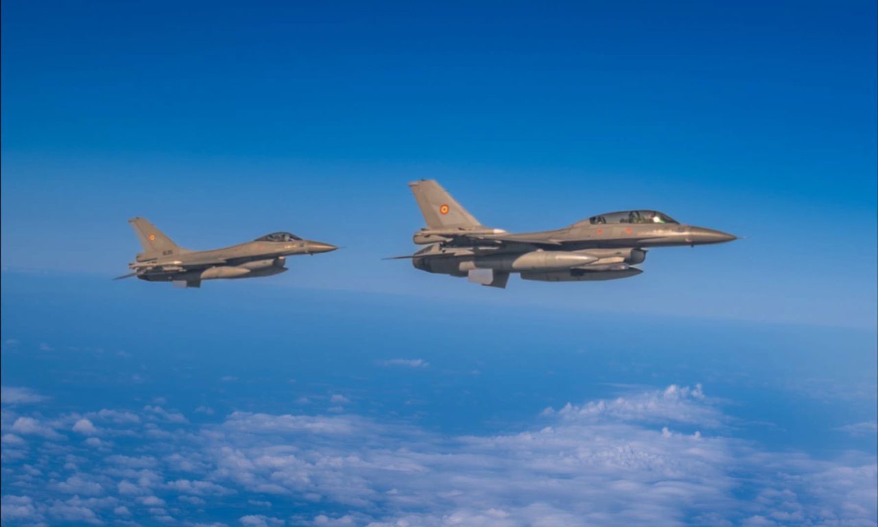 Două drone au pătruns în spațiul aerian al României și au fost doborâte de avioane F-16 deasupra Mării Negre
