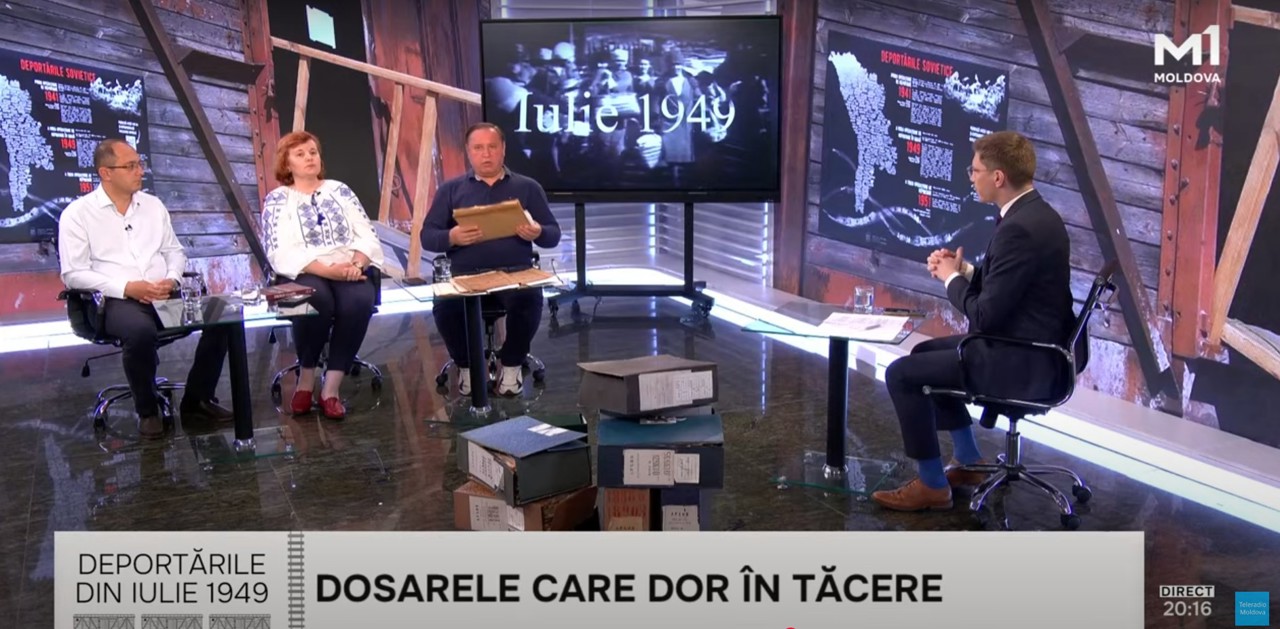 Ediție specială la Moldova 1, dedicată victimelor deportărilor: Păstrarea memoriei este o responsabilitate a întregii societăți, susțin istoricii