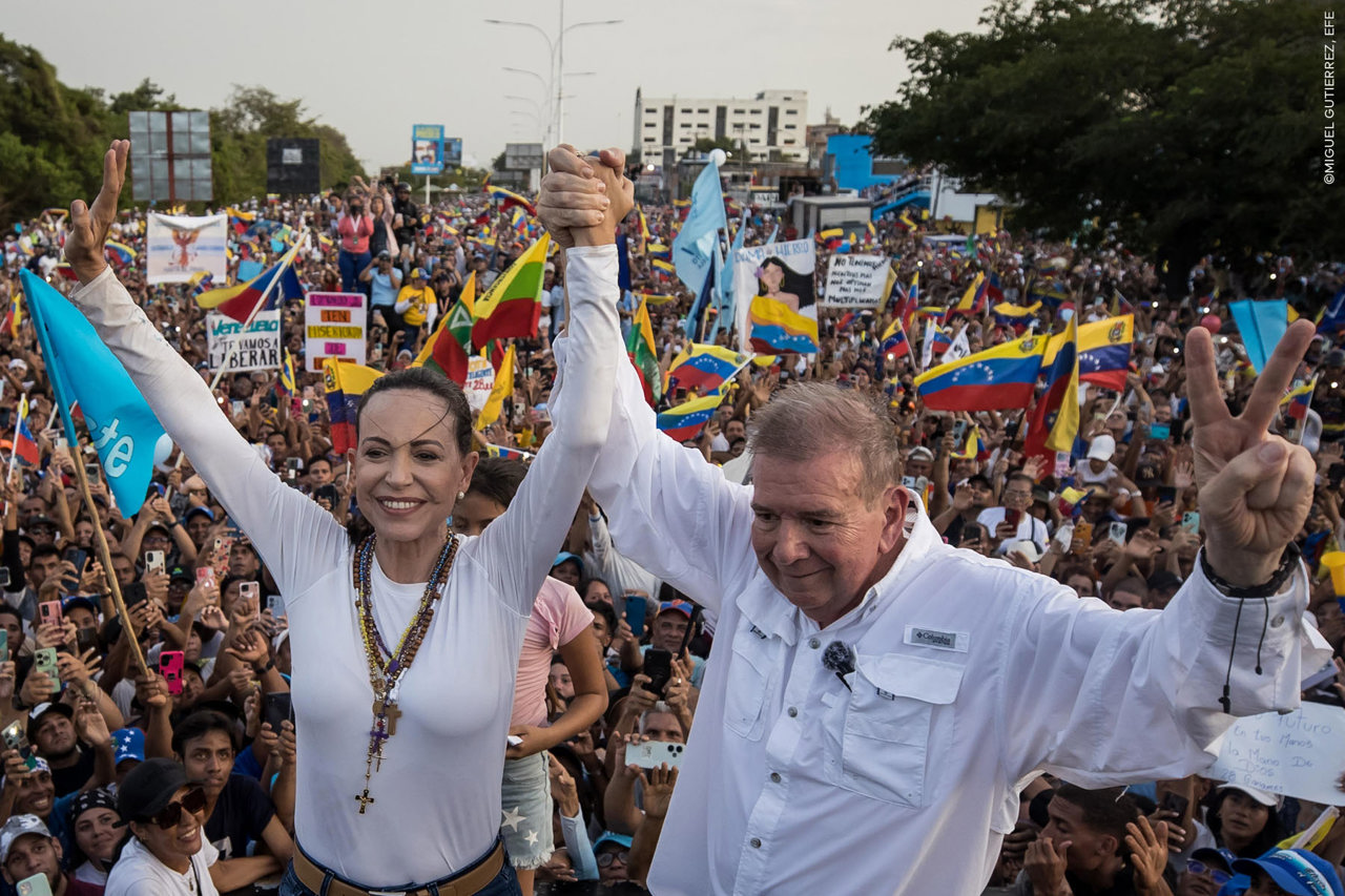 Laureații Premiului Saharov 2024: María Corina Machado și Edmundo González