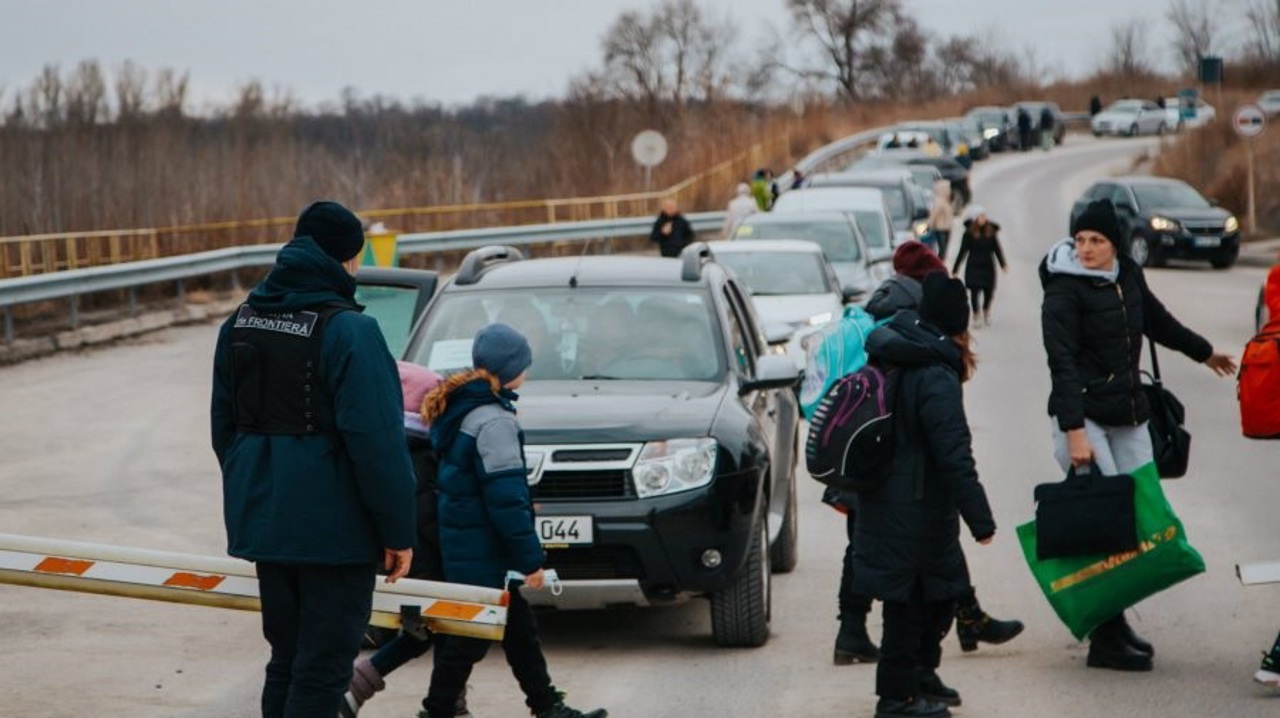 Border Police: Over 6,000 Ukrainian citizens entered the Republic of Moldova on Thursday