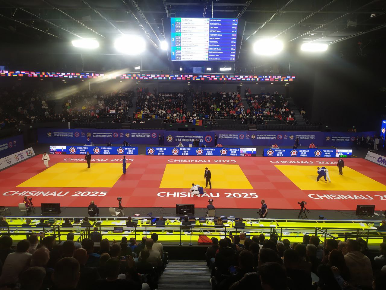 Moldova ranks 5th in the team competition at the European U23 Judo Championships
