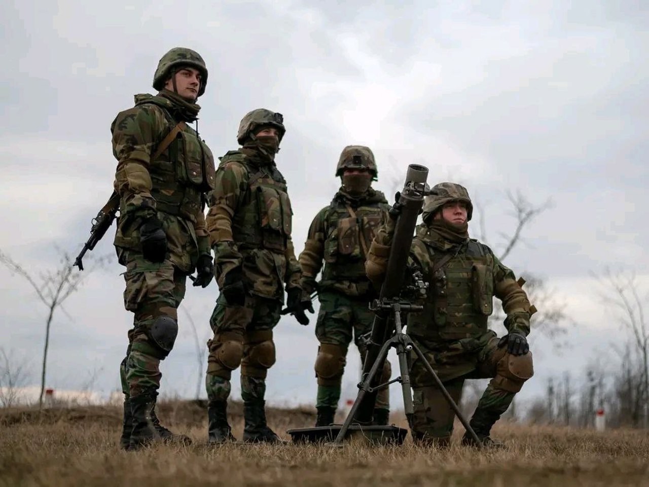 Militarii Armatei Naționale participă la un exercițiu în România